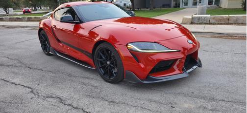 Orange 2024 Toyota GR Supra 45th Anniversary Edition