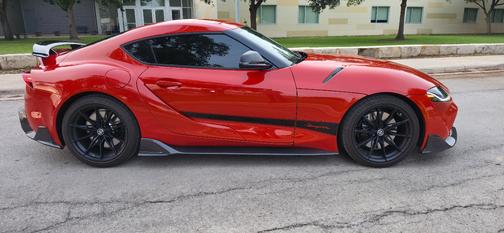 Orange 2024 Toyota GR Supra 45th Anniversary Edition