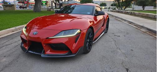 Orange 2024 Toyota GR Supra 45th Anniversary Edition