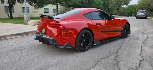 Orange 2024 Toyota GR Supra 45th Anniversary Edition