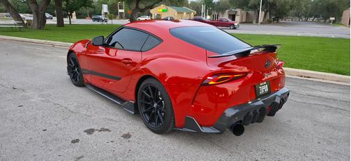 Orange 2024 Toyota GR Supra 45th Anniversary Edition