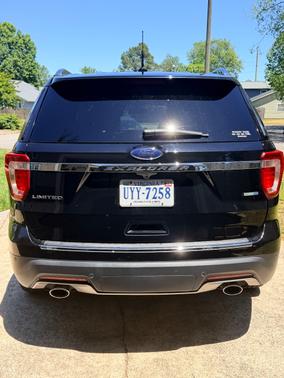 Black 2018 Ford Explorer Limited