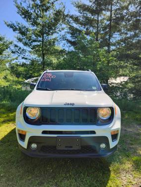 White 2021 Jeep Renegade 80th Anniversary