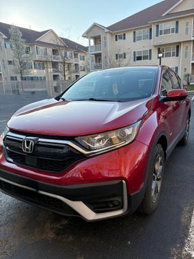 Red 2022 Honda CR-V EX