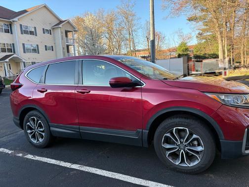 Red 2022 Honda CR-V EX