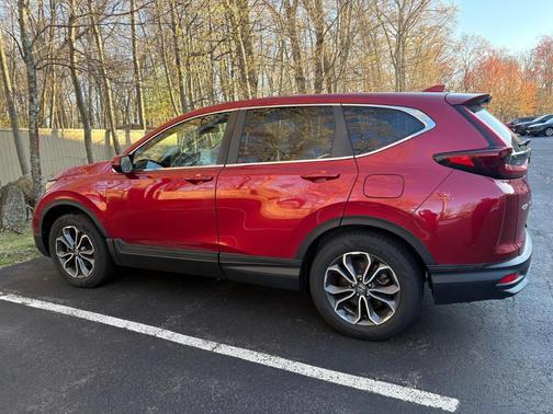 Red 2022 Honda CR-V EX