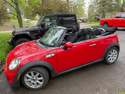Red 2013 MINI Convertible Cooper S