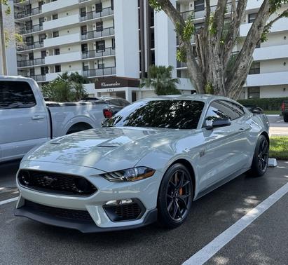 Gray 2023 Ford Mustang Mach 1
