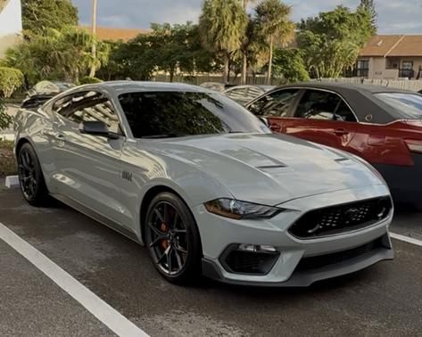 Gray 2023 Ford Mustang Mach 1
