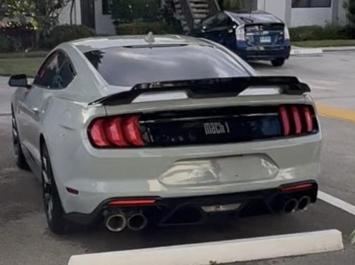 Gray 2023 Ford Mustang Mach 1