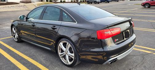 Black 2014 Audi S6 4.0T Prestige