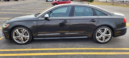 Black 2014 Audi S6 4.0T Prestige