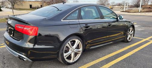 Black 2014 Audi S6 4.0T Prestige