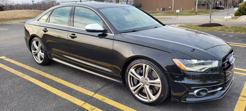 Black 2014 Audi S6 4.0T Prestige