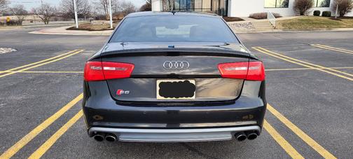 Black 2014 Audi S6 4.0T Prestige