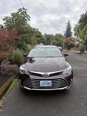 Red 2016 Toyota Avalon Hybrid XLE Premium