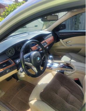 Silver 2008 BMW 535 xi