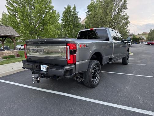 Gray 2023 Ford F-350 Platinum