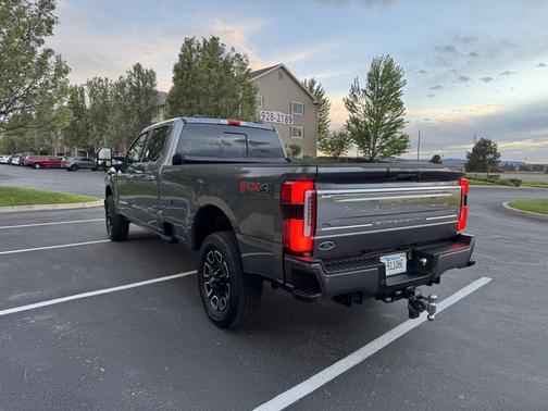 Gray 2023 Ford F-350 Platinum