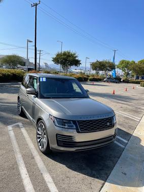 Silver 2018 Land Rover Range Rover 3.0L Supercharged HSE