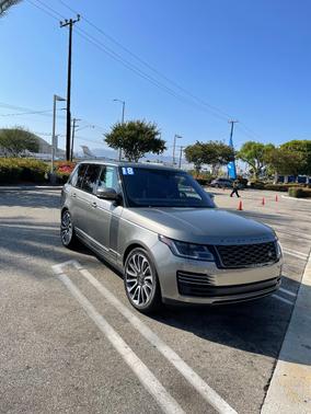 Silver 2018 Land Rover Range Rover 3.0L Supercharged HSE