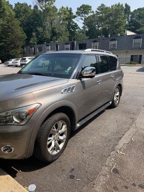 Brown 2011 INFINITI QX56 Base