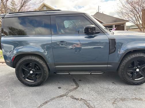 Blue 2021 Land Rover Defender S