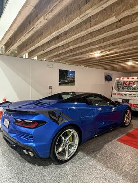 Blue 2024 Chevrolet Corvette E-Ray 2LZ