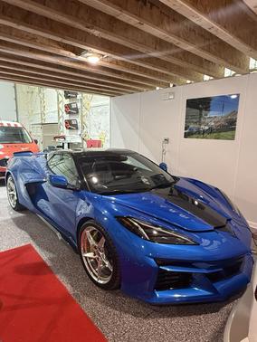 Blue 2024 Chevrolet Corvette E-Ray 2LZ