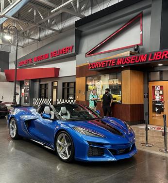Blue 2024 Chevrolet Corvette E-Ray 2LZ