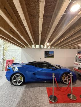 Blue 2024 Chevrolet Corvette E-Ray 2LZ
