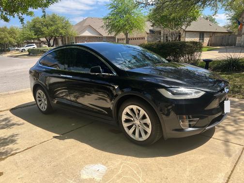 Black 2017 Tesla Model X 90D