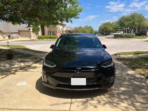 Black 2017 Tesla Model X 90D