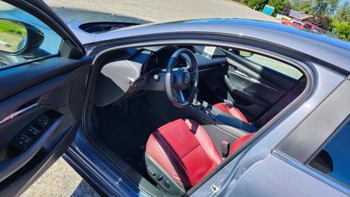 Gray 2024 Mazda Mazda3 2.5 S Carbon Edition