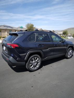 Blue 2025 Toyota RAV4 XLE Premium