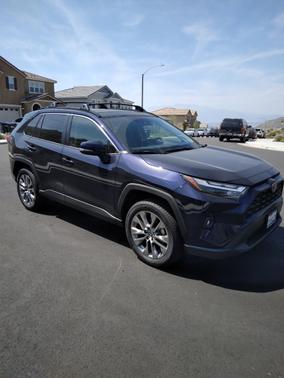 Blue 2025 Toyota RAV4 XLE Premium