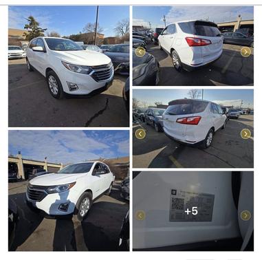 White 2018 Chevrolet Equinox LT