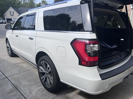 White 2020 Ford Expedition Max Platinum