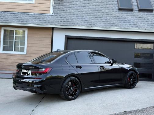 Black 2022 BMW M340 i xDrive