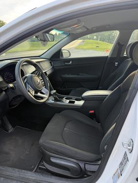 White 2020 Kia Optima LX