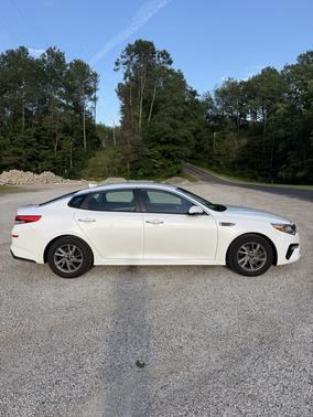 White 2020 Kia Optima LX