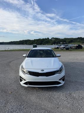 White 2020 Kia Optima LX