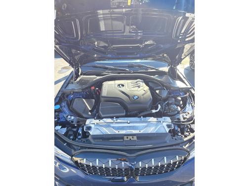 Blue 2021 BMW 330 i xDrive