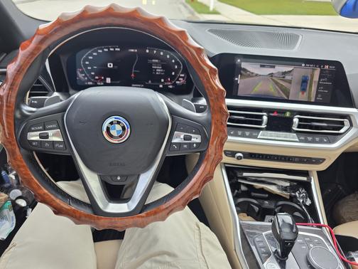 Blue 2021 BMW 330 i xDrive