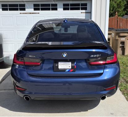 Blue 2021 BMW 330 i xDrive