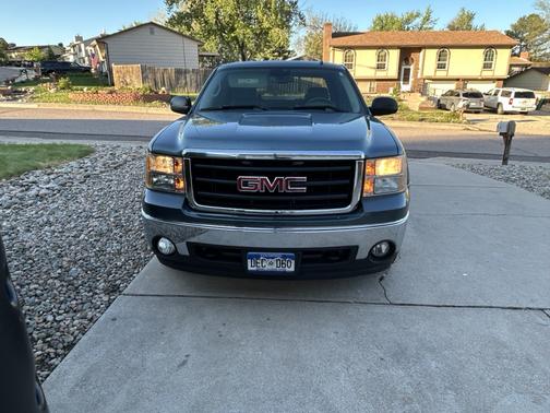 Blue 2008 GMC Sierra 1500 SLT Crew Cab