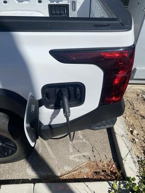 White 2024 Chevrolet Silverado EV WT