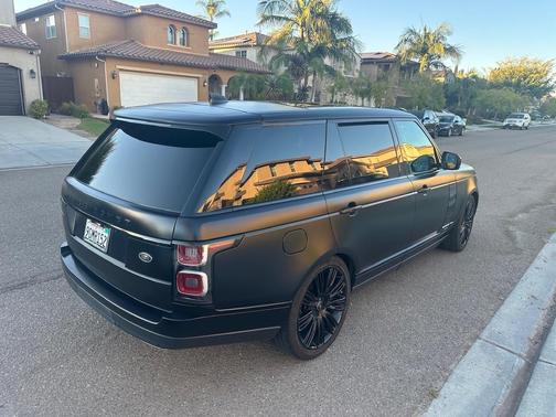 Black 2019 Land Rover Range Rover 5.0L V8 Supercharged