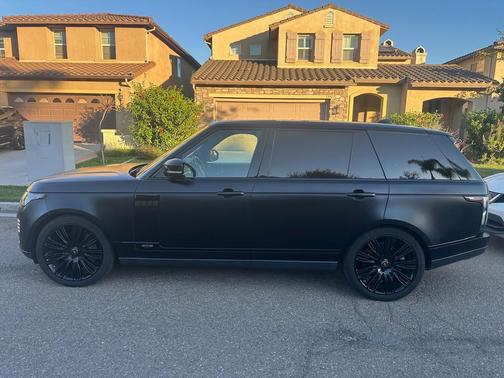 Black 2019 Land Rover Range Rover 5.0L V8 Supercharged