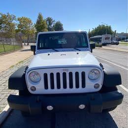 White 2016 Jeep Wrangler Sport